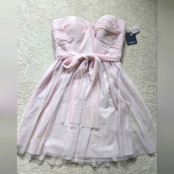 MARINA Dresses & Skirts - NWT Marina Tulle Cocktail Formal Dress Size 12